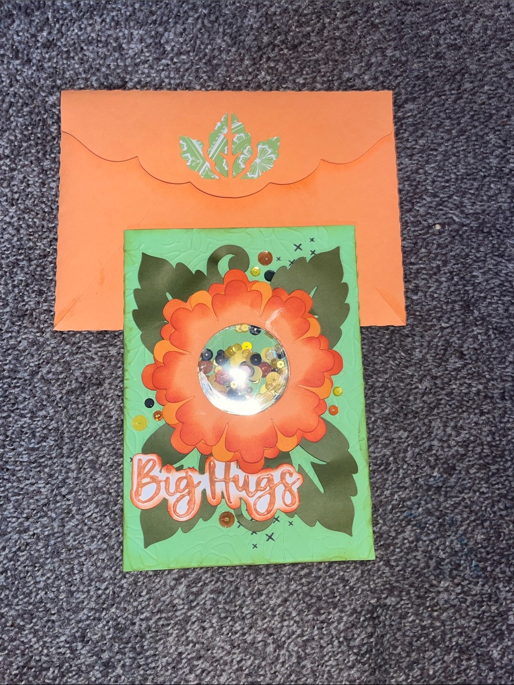 Stampin' Up! Autumn Leaf and Fox Handmade Card Set in Orange, Brown, Green, Red - Picture 5 of 10